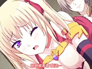 巨乳少女女战士遭到魔物轮流玩弄中出到昏迷