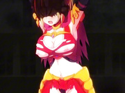 巨乳少女女战士遭到魔物轮流玩弄中出到昏迷